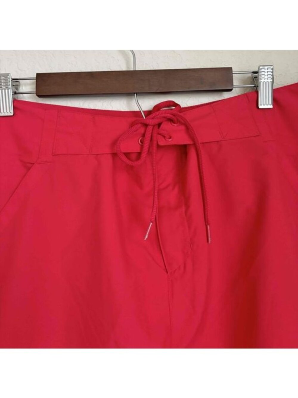 Under Armour Heatgear Mens Red Drawstring Logo Boardshorts Size 38 Summer Casual - Picture 4 of 10